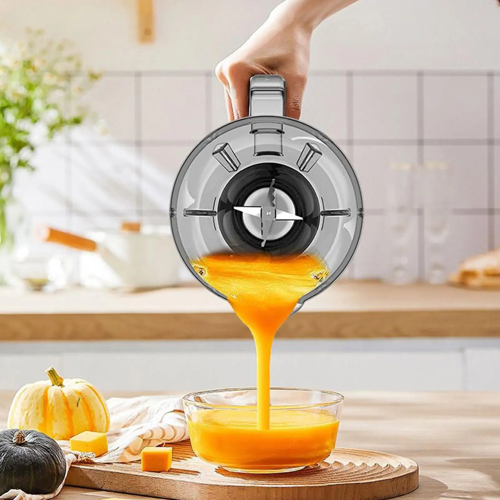 Food Processor Large - Küchenmixer mit großer Kapazität, Gewürzprozessor, Hochgeschwindigkeits-Lebensmittelmixer