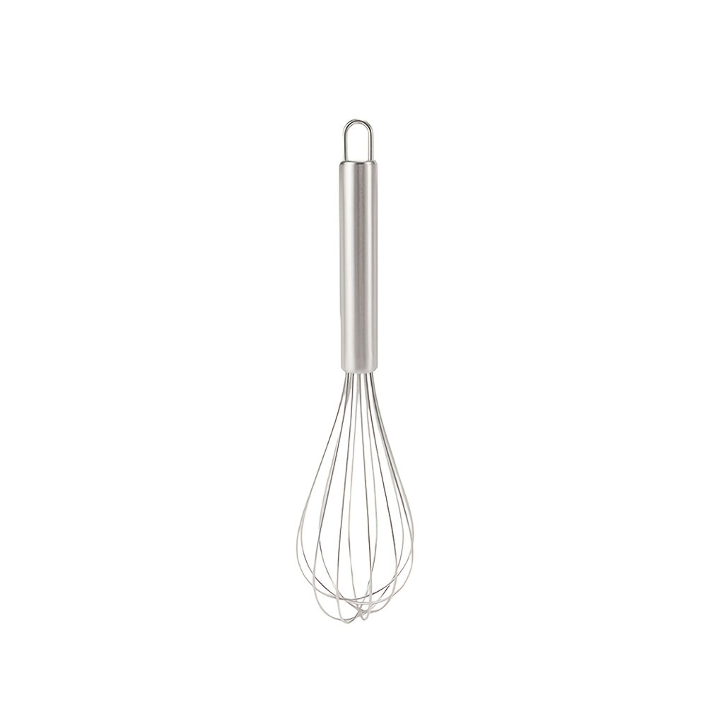 Kitchen Appliances And Utensils - 1 Stück manueller Edelstahl-Schneebesen, modernes, einfaches