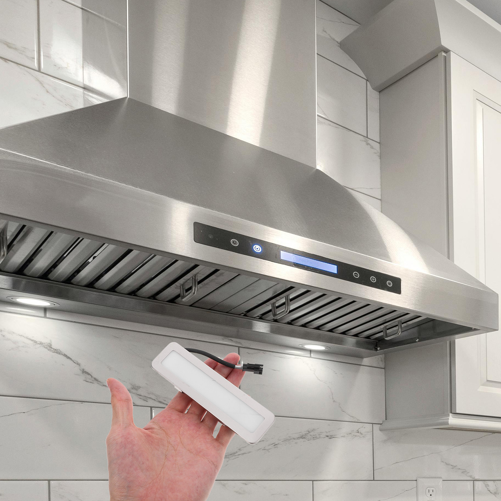 Kitchen Appliances Youtube - Rechteckige Dunstabzugshauben-Glühbirnen mit Hoher Helligkeit für