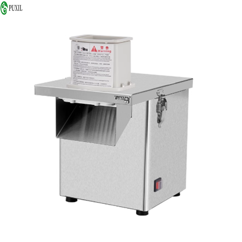 Food Processor Large - Kommerzieller elektrischer Gemüseschneider, Wellenschneider für Kartoffelschneider,
