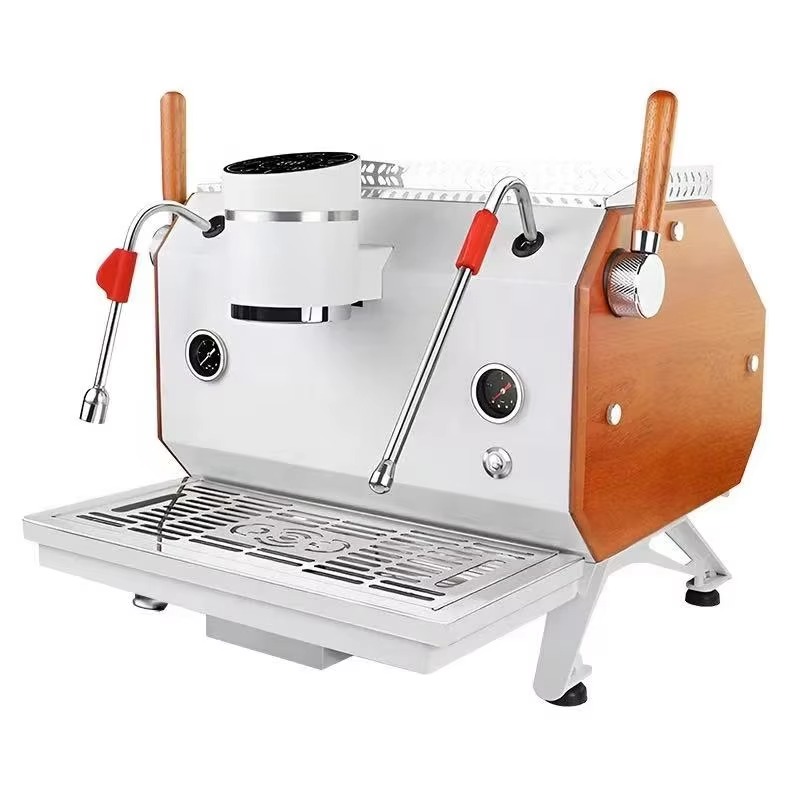 Espresso Machine Semi Auto - Neue Halbautomatische Elektrische Programmierbare Kommerzielle Espresso-Kaffeemaschine