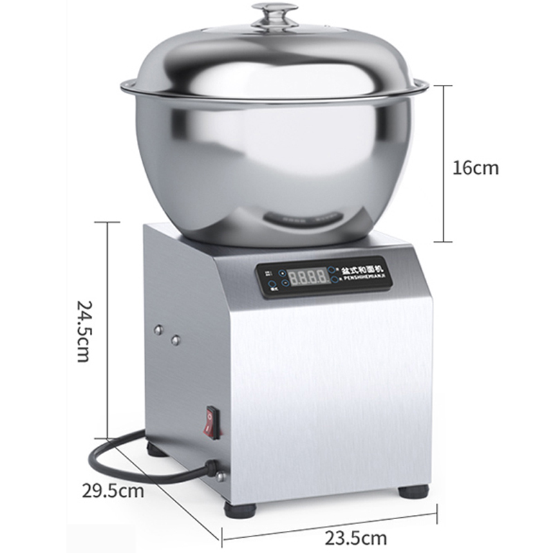 Food Processor Large - Teigmischer, kommerzielle elektrische Knetmaschine, große Kapazität,