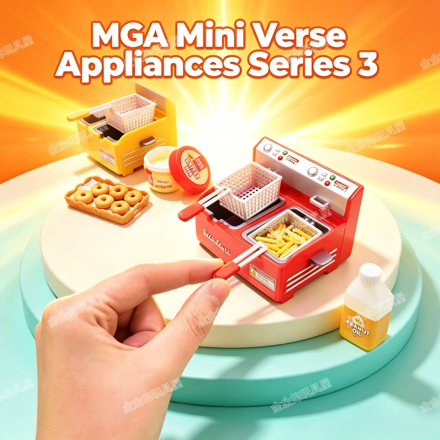 Neue MGA Miniverse 3. Generati – Kitchen Appliances Gift Items Bewertung und Preis