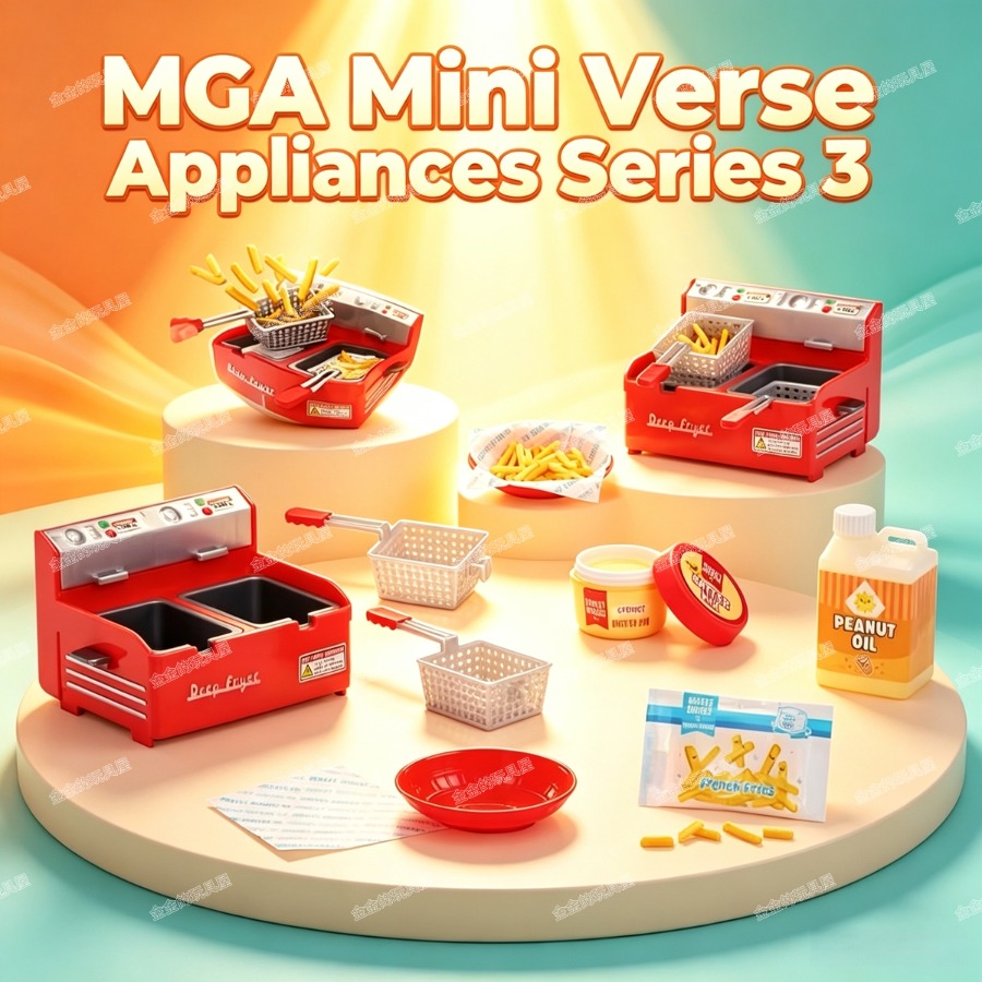 Neue MGA Miniverse 3. Generati – Kitchen Appliances Gift Items Bewertung und Preis