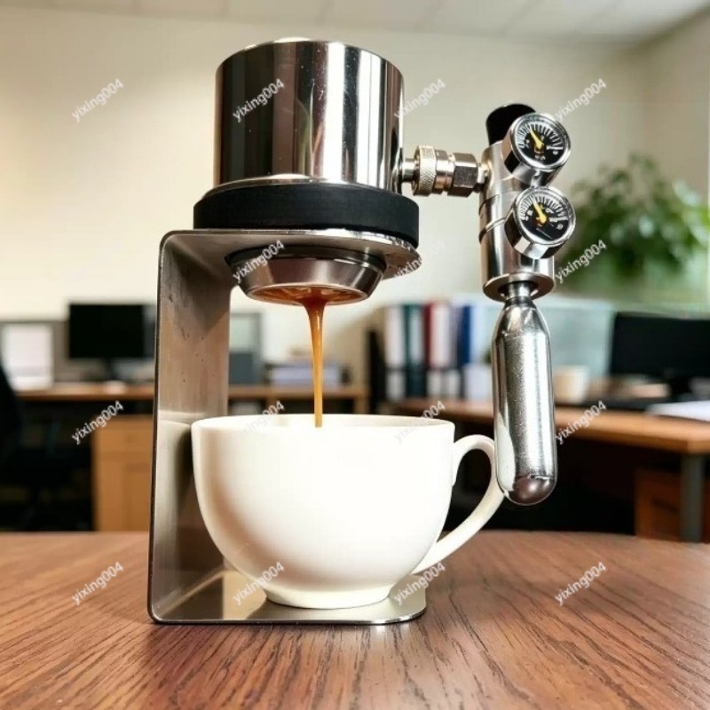 Tragbare Pneumatische Kaffeema – Espresso Machine Semi Auto Bewertung und Preis