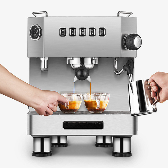 Klassische italienische halbau – Espresso Machine Semi Auto Bewertung und Preis