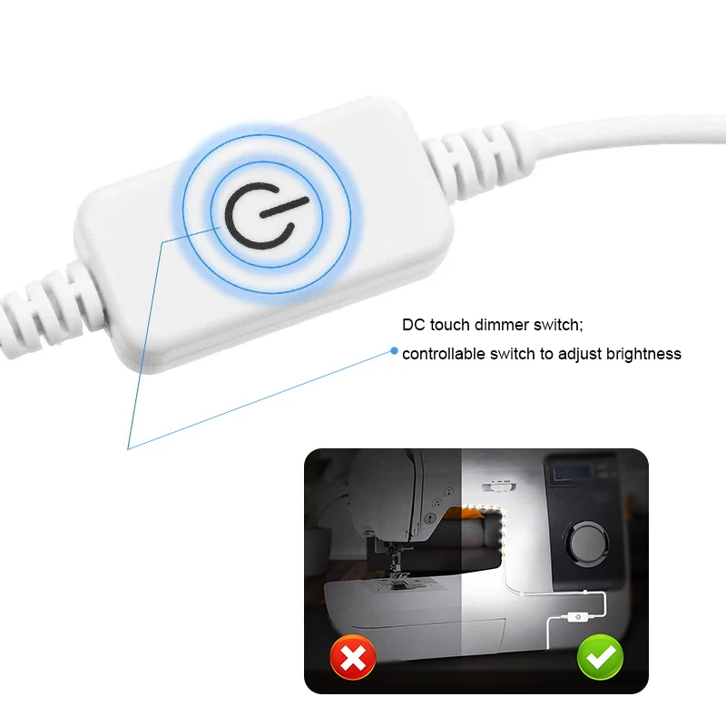 USB 5V 1m 2m 3m LED Nähmaschin – Kitchen Appliances White Bewertung und Preis