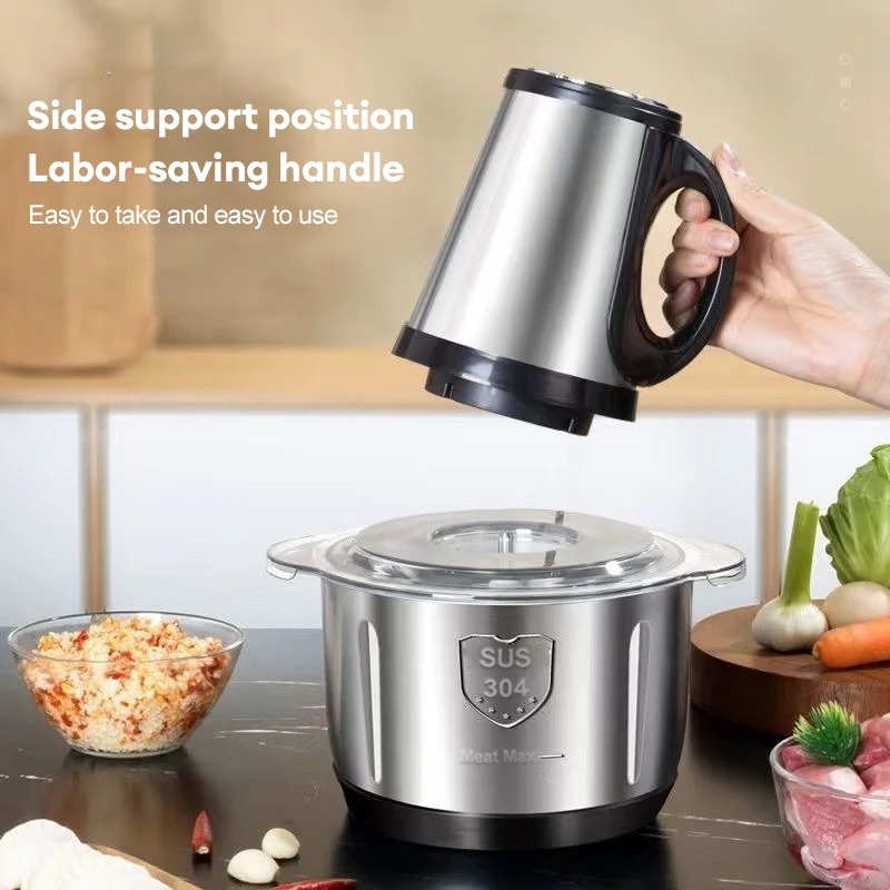 Fleischwolf aus Edelstahl 304, – Food Processor Large Bewertung und Preis